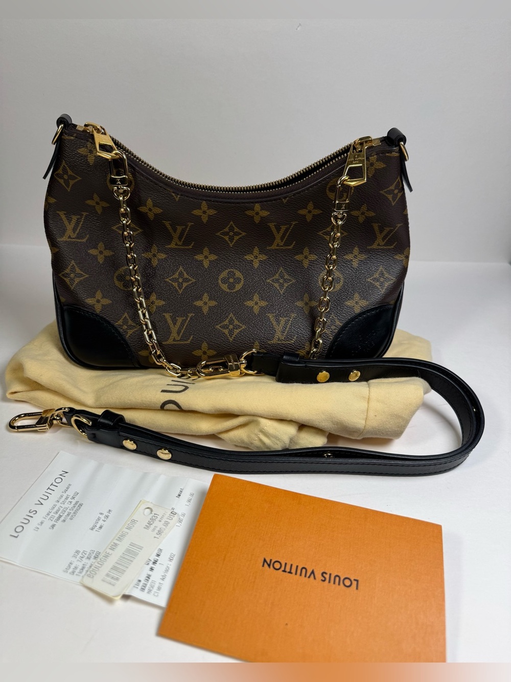 Louis Vuitton Monogram Boulogne Noir purse